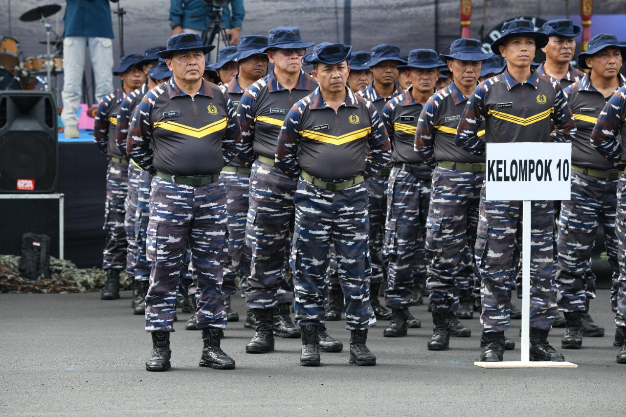 Danpuspomal Ikuti Apel Komandan Satuan Tni Angkatan Laut Tahun 2022