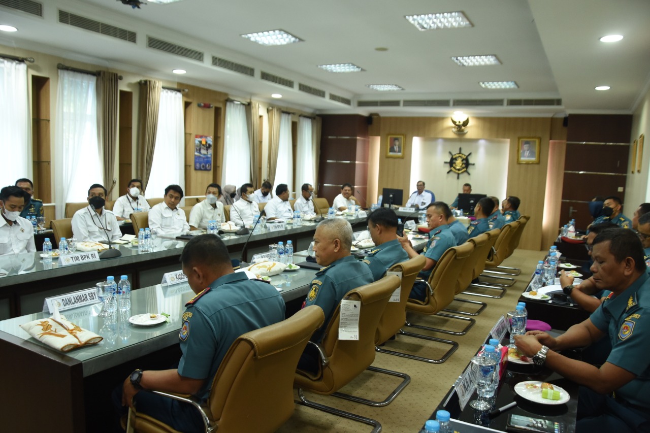 Kodiklatal Gelar Entry Meeting Dengan Bpk Ri Terkait Pemeriksaan