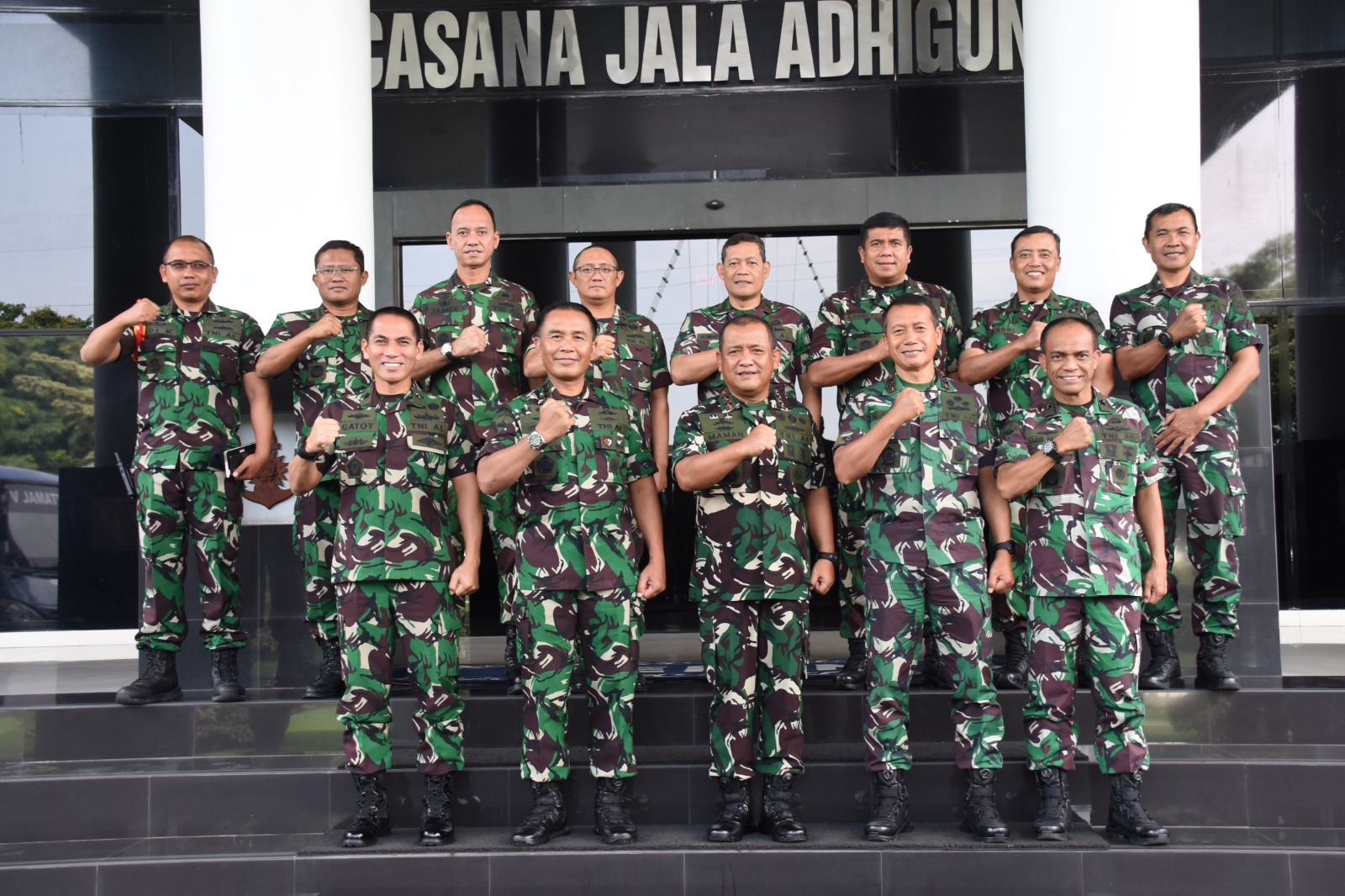 Saling Membutuhkan Dankodiklatal Terima Kunjungan Pangkoarmada Ii