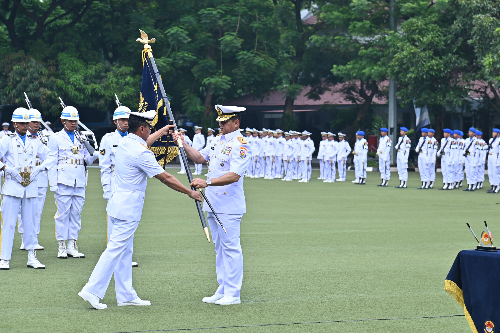 Sertijab Pangkoarmada III, Laksamana Muda TNI Hersan Jabat Pangkoarmada ...