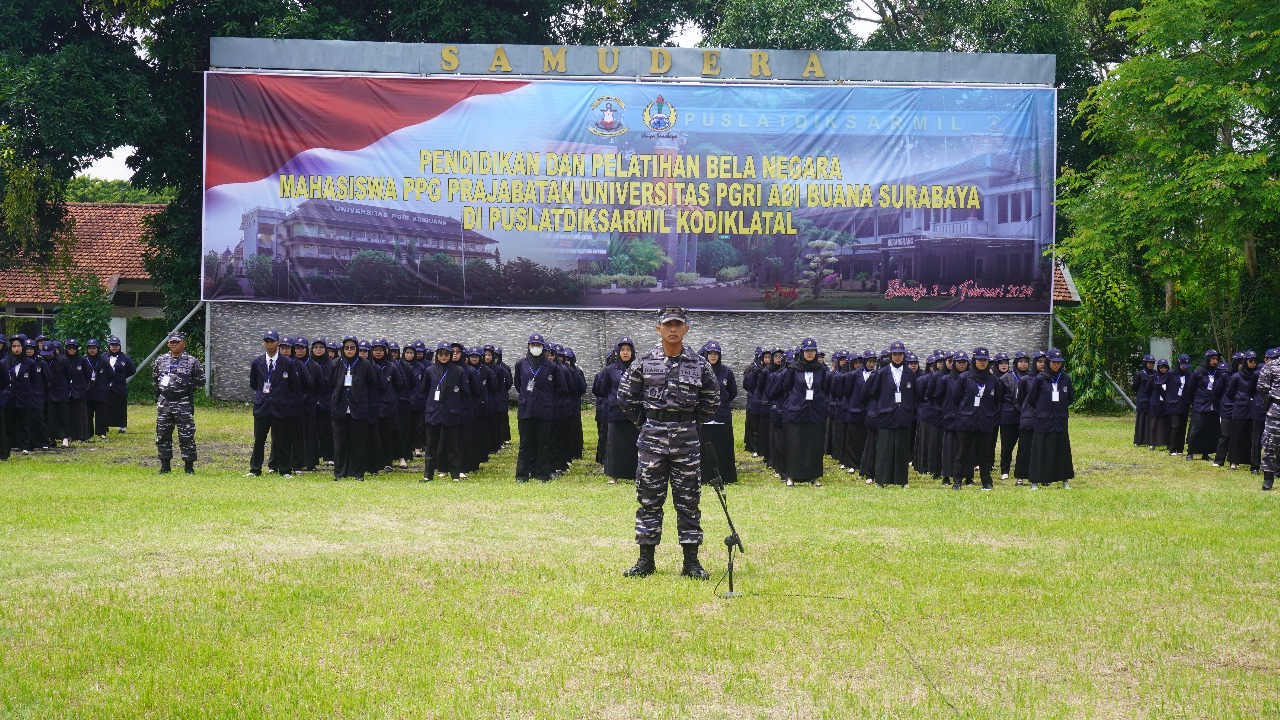 Tanamkan Jiwa Bela Negara, Puslatdiksarmil Kodiklatal Latih Mahasiswa ...