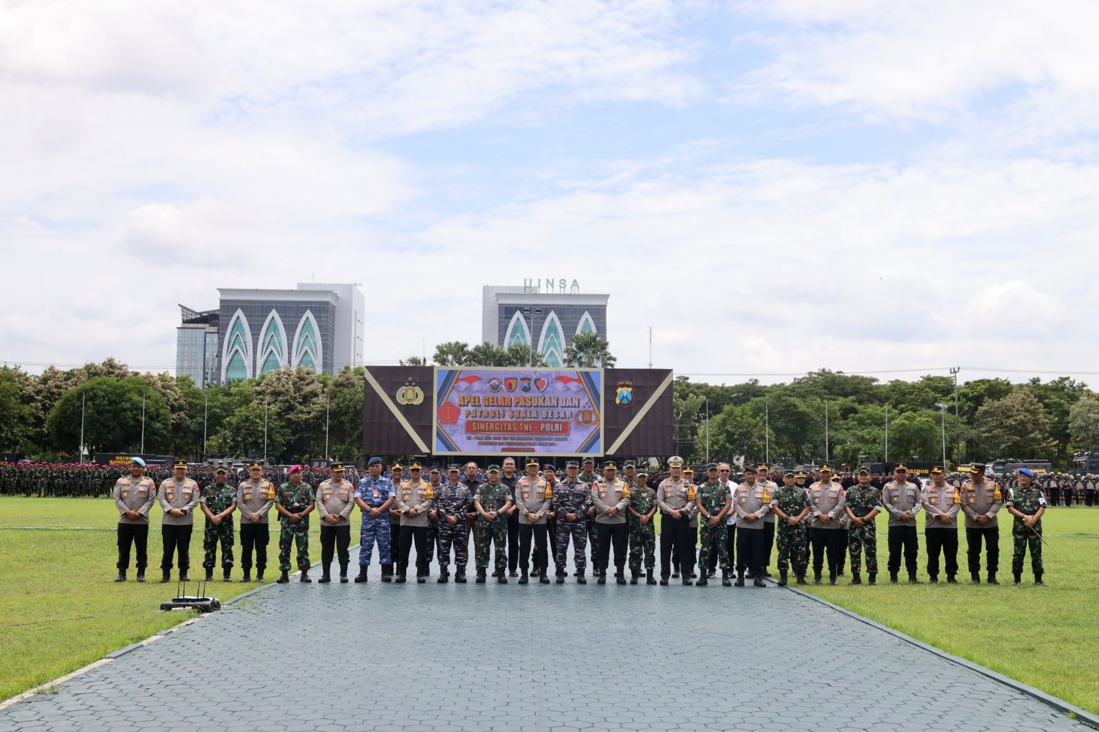 Danlantamal V Ikuti Apel Gelar Pasukan dan Patroli Skala Besar Dalam ...